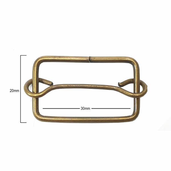 fivela metal jardineira 30mm